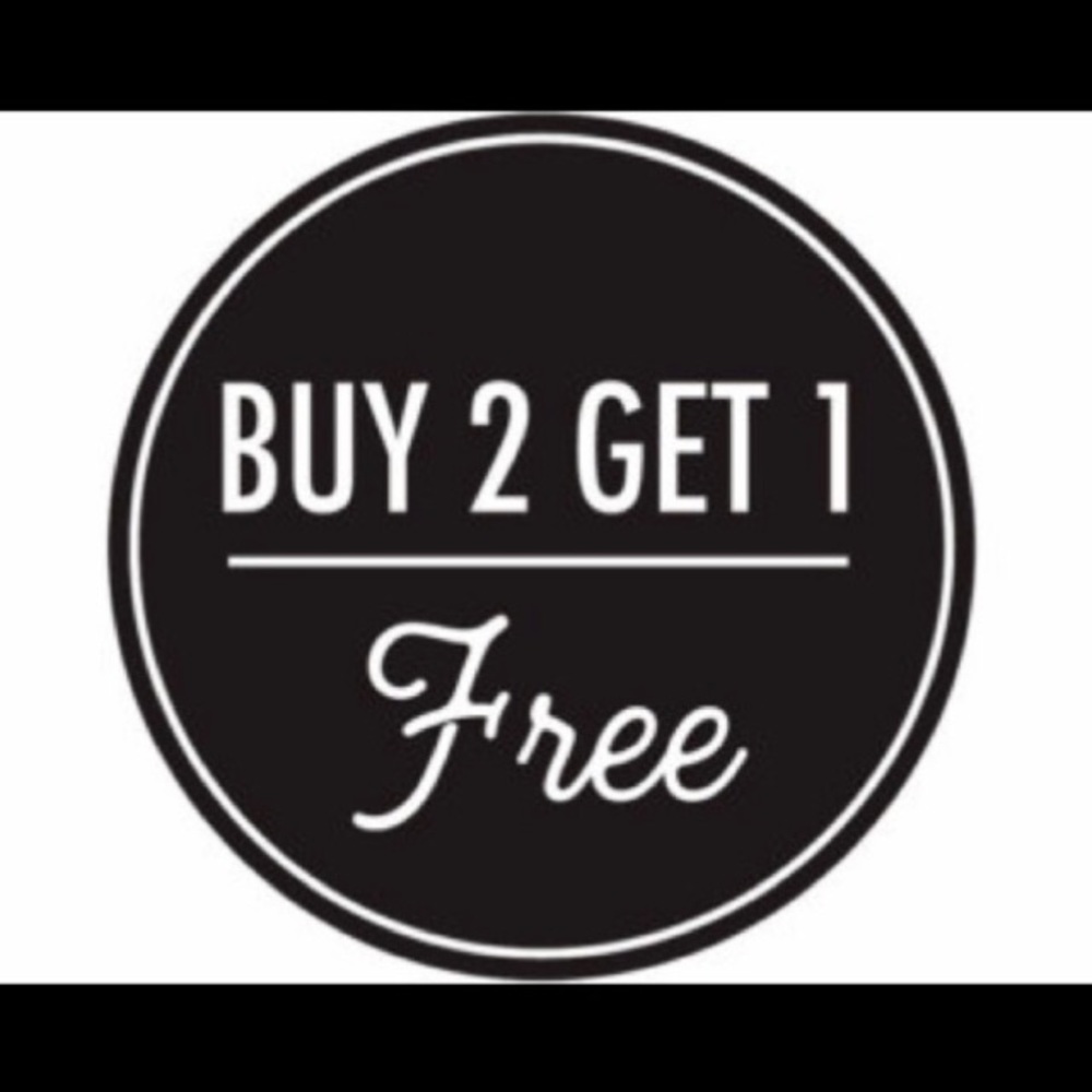 Buy 2 get one free
